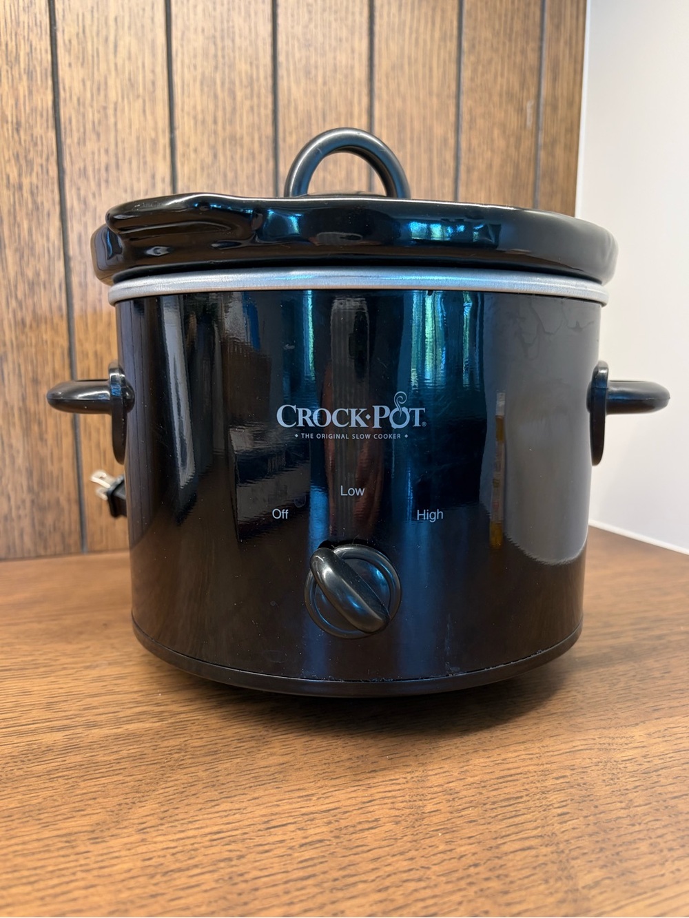 Black Slow Cooker - Classic Countertop